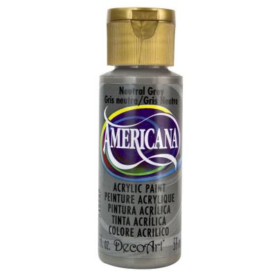 Americana Acrylic Paint - Neutral Grey